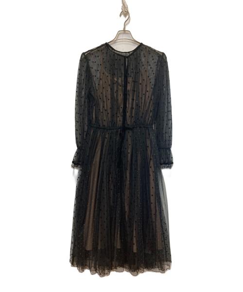 Ameri（アメリ）Ameri (アメリ) MANY WAY MIX DOT DRESS ブラック サイズ:Mの古着・服飾アイテム