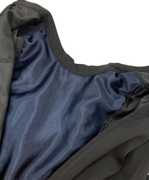 callarus（カラス）callarus (カラス) 花柄刺繍ワンピースドレス ブラック サイズ:Lの古着・服飾アイテム