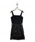 DIESEL (ディーゼル) ジップデザインノースリーブミニワンピース ブラック サイズ:XS：4000円