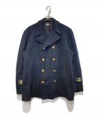SWEDISH NAVYスウェーデン海軍）の古着「［古着］ダブルコート」｜ネイビー