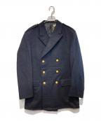 SWEDISH NAVYスウェーデン海軍）の古着「［古着］ダブルコート」｜ネイビー