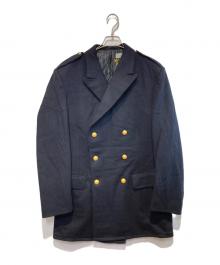 SWEDISH NAVY（スウェーデン海軍）の古着「［古着］ダブルコート」｜ネイビー