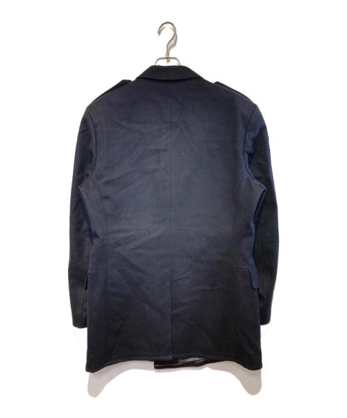 SWEDISH NAVY（スウェーデン海軍）SWEDISH NAVY (スウェーデン海軍) ［古着］ダブルコート ネイビー サイズ:C50の古着・服飾アイテム