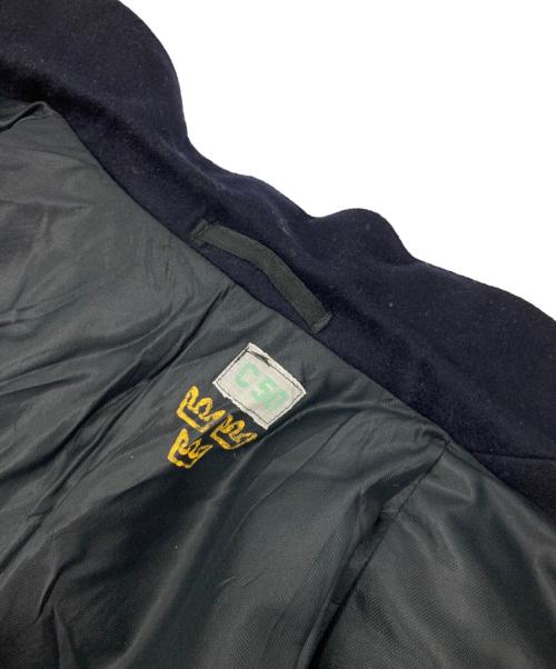 SWEDISH NAVY（スウェーデン海軍）SWEDISH NAVY (スウェーデン海軍) ［古着］ダブルコート ネイビー サイズ:C50の古着・服飾アイテム