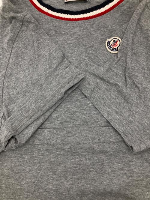 MONCLER（モンクレール）MONCLER (モンクレール) MAGLIA T-SHIRT グレー サイズ:Mの古着・服飾アイテム