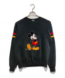 DISNEY（ディズニー）の古着「［古着］ラグランスウェット」｜ブラック