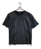FENDIフェンディ）の古着「FFバーディゴクルーネックT」｜ブラック