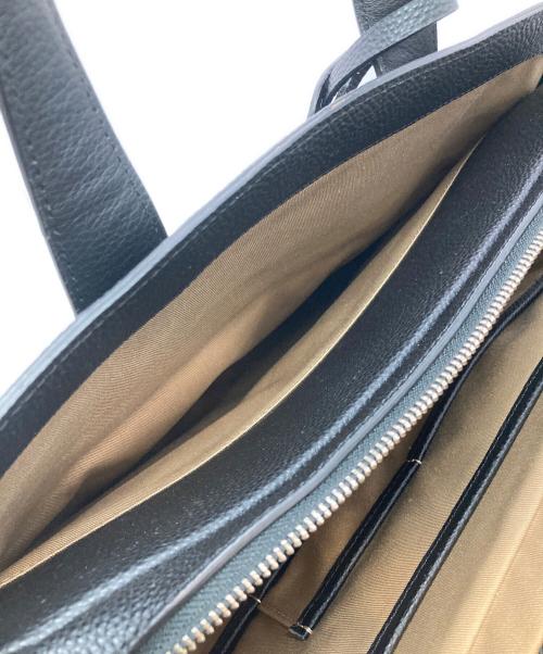 YUKINO（ユキノ）YUKINO (ユキノ) レザートートバッグ ブラックの古着・服飾アイテム