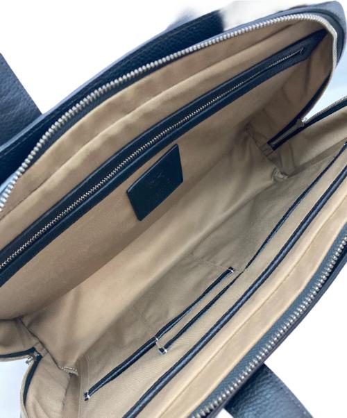 YUKINO（ユキノ）YUKINO (ユキノ) レザートートバッグ ブラックの古着・服飾アイテム