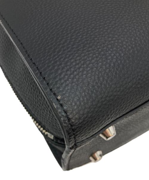 YUKINO（ユキノ）YUKINO (ユキノ) レザートートバッグ ブラックの古着・服飾アイテム