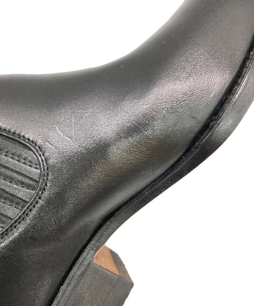 CHAMULA（チャムラ）CHAMULA (チャムラ) ウエスタン サイドゴアブーツ ブラック サイズ:27.5cmの古着・服飾アイテム