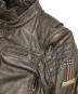 中古・古着 HARLEY-DAVIDSON (ハーレーダビッドソン) レザーモーターサイクルジャケット ブラウン サイズ:Ｍ：16000円