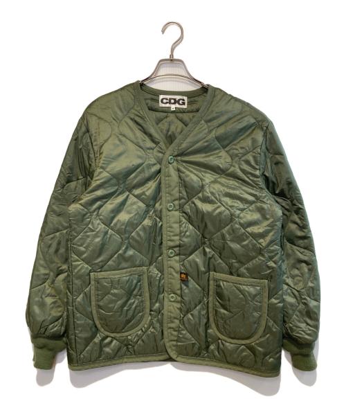 CDG（シーディージー）CDG (シーディージー) ALPHA (アルファ) ALPHA LINER JACKET オリーブ サイズ:Mの古着・服飾アイテム