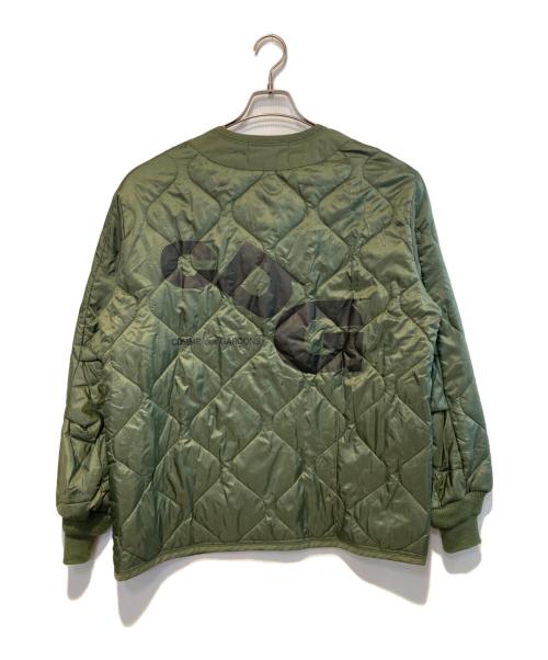 CDG（シーディージー）CDG (シーディージー) ALPHA (アルファ) ALPHA LINER JACKET オリーブ サイズ:Mの古着・服飾アイテム