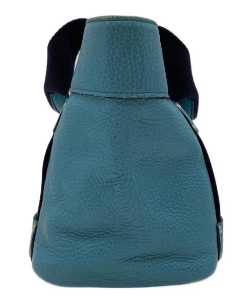 A.D.M.J.（エーディーエムジェイ）A.D.M.J. (エーディーエムジェイ) フラットデイリートートバッグ ブルーの古着・服飾アイテム