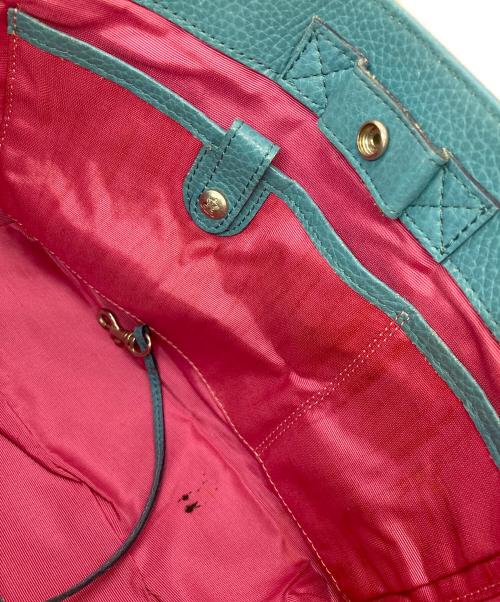 A.D.M.J.（エーディーエムジェイ）A.D.M.J. (エーディーエムジェイ) フラットデイリートートバッグ ブルーの古着・服飾アイテム