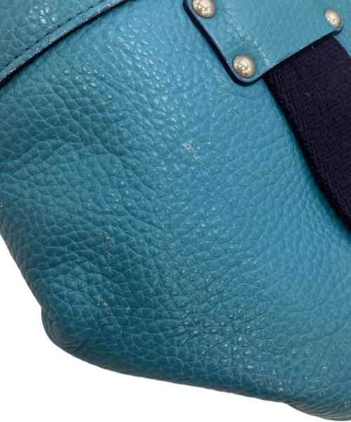 A.D.M.J.（エーディーエムジェイ）A.D.M.J. (エーディーエムジェイ) フラットデイリートートバッグ ブルーの古着・服飾アイテム