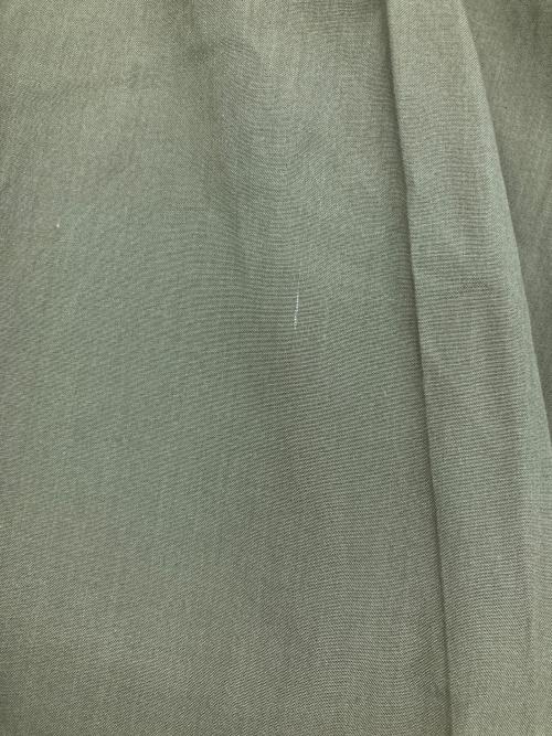 MARGARET HOWELL（マーガレットハウエル）MARGARET HOWELL (マーガレットハウエル) SILK COTTON POPLIN プリーツスカート オリーブ サイズ:1の古着・服飾アイテム