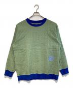 ROLLING CRADLEローリングクレイドル）の古着「FURROW CREWNECK」｜グリーン