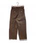Conte (コンテ) ヘリンボーンタックワイドパンツ ブラウン サイズ:36：13000円
