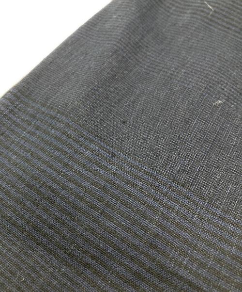 FRAMeWORK（フレームワーク）FRAMeWORK (フレームワーク) リネンMIXストレートパンツ ネイビー サイズ:34の古着・服飾アイテム