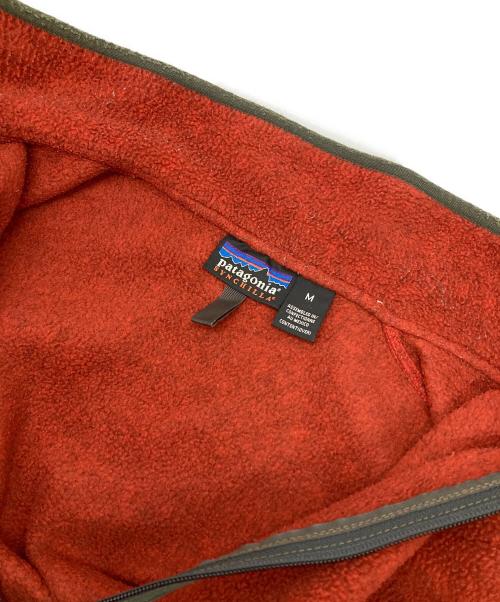 Patagonia（パタゴニア）Patagonia (パタゴニア) シンチラ ハーフジップフリースプルオーバー レッド サイズ:Ｍの古着・服飾アイテム