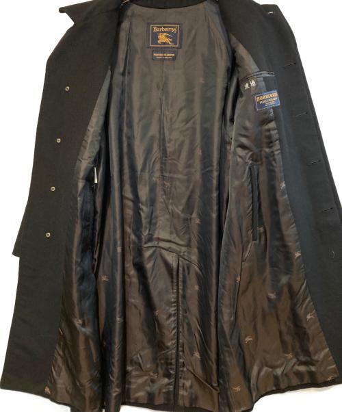 Burberry's（バーバリーズ）Burberry's (バーバリーズ) カシミヤステンカラーコート ブラック サイズ:不明の古着・服飾アイテム