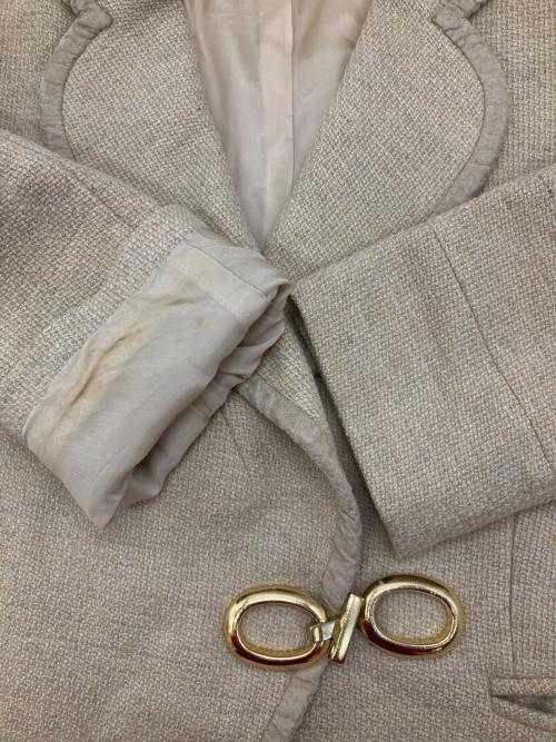 Christian Dior（クリスチャン ディオール）Christian Dior (クリスチャン ディオール) セットアップジャケット アイボリー サイズ:9の古着・服飾アイテム