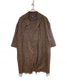 GALLEGO DESPORTES（ギャレゴデスポート）の古着「リネンコート」｜ブラウン