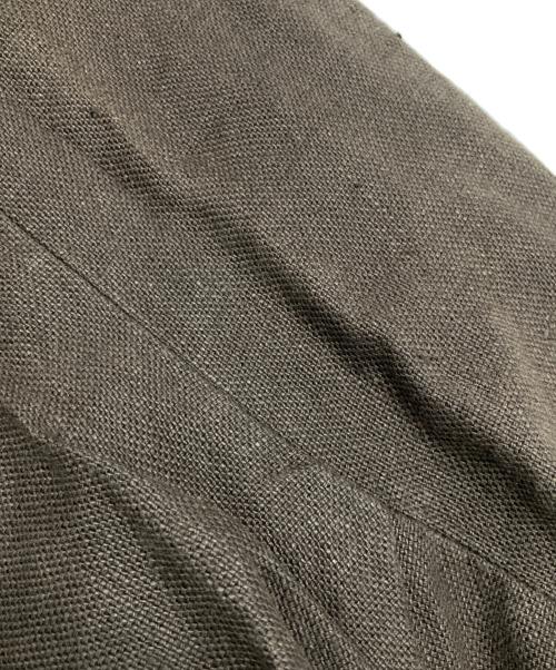 GALLEGO DESPORTES（ギャレゴデスポート）GALLEGO DESPORTES (ギャレゴデスポート) リネンコート ブラウン サイズ:Freeの古着・服飾アイテム