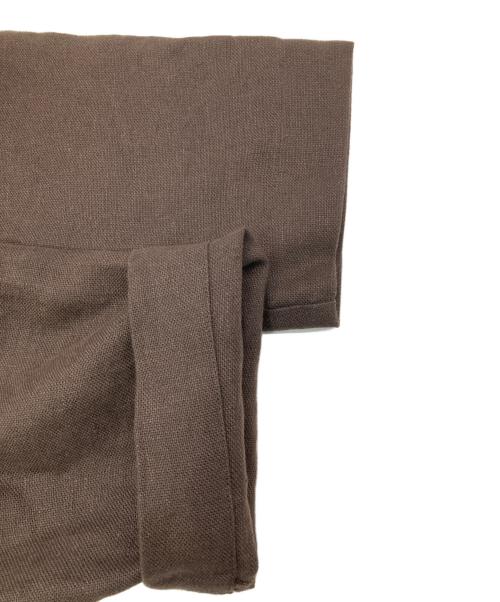 GALLEGO DESPORTES（ギャレゴデスポート）GALLEGO DESPORTES (ギャレゴデスポート) リネンコート ブラウン サイズ:Freeの古着・服飾アイテム