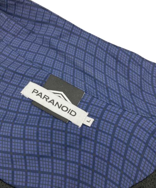 PARANOID（パラノイド）PARANOID (パラノイド) UMBRO (アンブロ) SHELL CHECK ACTIVE JACKET ネイビー サイズ:Lの古着・服飾アイテム