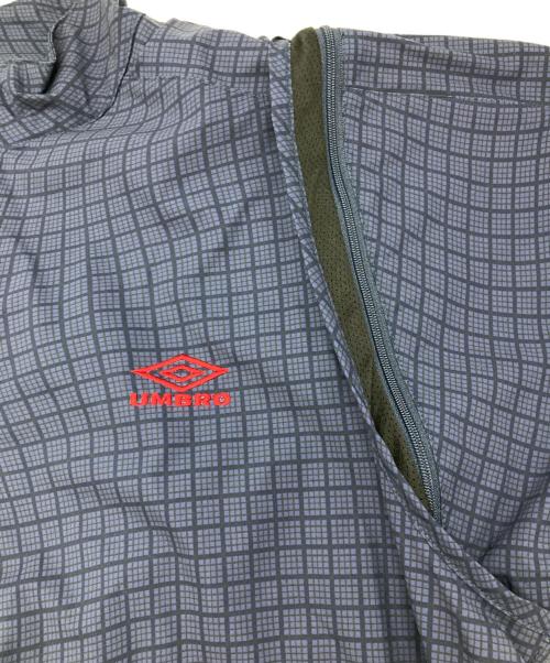 PARANOID（パラノイド）PARANOID (パラノイド) UMBRO (アンブロ) SHELL CHECK ACTIVE JACKET ネイビー サイズ:Lの古着・服飾アイテム