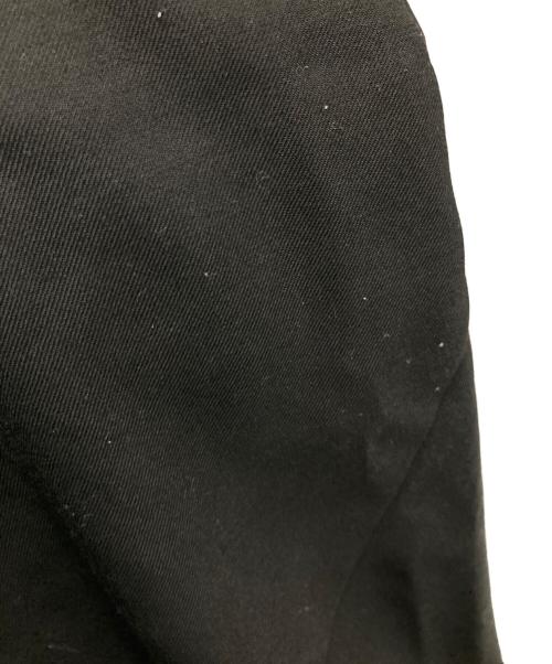 GROUND Y（グラウンドワイ）GROUND Y (グラウンドワイ) T/W Gabardine Darts Rib Pants ブラック サイズ:3の古着・服飾アイテム