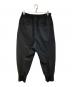 GROUND Y (グラウンドワイ) T/W Gabardine Darts Rib Pants ブラック サイズ:3：13000円