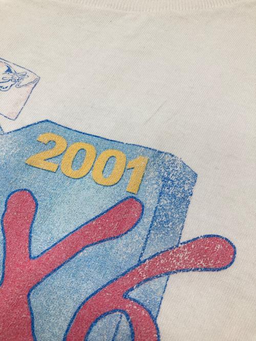 SAINT MICHAEL（セントマイケル）SAINT MICHAEL (セントマイケル) SEAN WOTHERSPOON (ショーン・ワザーズプーン) SW SS TEE ASTRO ホワイト サイズ:Mの古着・服飾アイテム