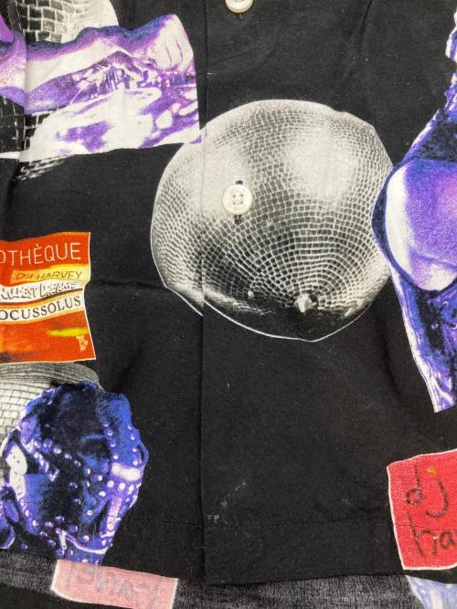 WACKO MARIA（ワコマリア）WACKO MARIA (ワコマリア) DJ HARVEY (ディージェイ・ハーヴィー) DJ HARVEY SS HAWAIIAN SHIRT ブラック サイズ:Lの古着・服飾アイテム