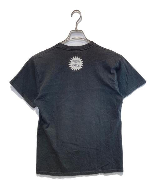 stussy（ステューシー）stussy (ステューシー) POUND (パウンド) Stu York Crew S/S Tee ブラック サイズ:Ｍの古着・服飾アイテム