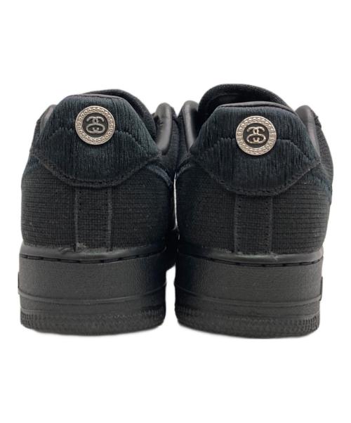 NIKE（ナイキ）NIKE (ナイキ) stussy (ステューシー) AIR FORCE 1 LOW/STUSSY ブラック サイズ:US7の古着・服飾アイテム