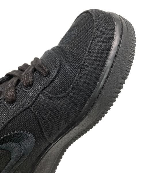 NIKE（ナイキ）NIKE (ナイキ) stussy (ステューシー) AIR FORCE 1 LOW/STUSSY ブラック サイズ:US7の古着・服飾アイテム