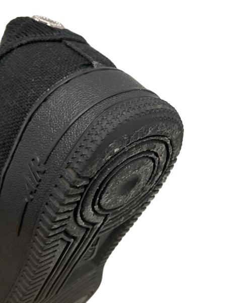 NIKE（ナイキ）NIKE (ナイキ) stussy (ステューシー) AIR FORCE 1 LOW/STUSSY ブラック サイズ:US7の古着・服飾アイテム