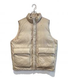 GOLDWIN×FRAMeWORK（ゴールドウイン×フレームワーク）の古着「別注 PERTEX QUANTUM Down Vest」｜ベージュ