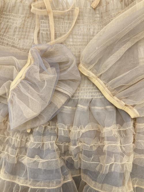 MAISON SPECIAL（メゾンスペシャル）MAISON SPECIAL (メゾンスペシャル) Tulle Camisole Bolero ブラウン サイズ:Free 未使用品の古着・服飾アイテム