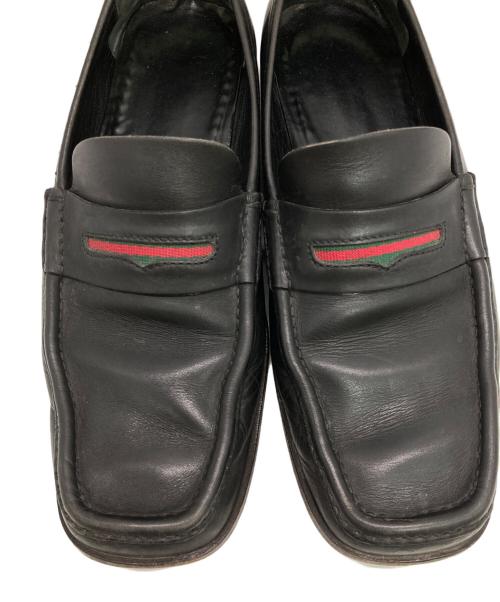 GUCCI（グッチ）GUCCI (グッチ) シェリーラインドレスシューズ ブラック サイズ:41の古着・服飾アイテム