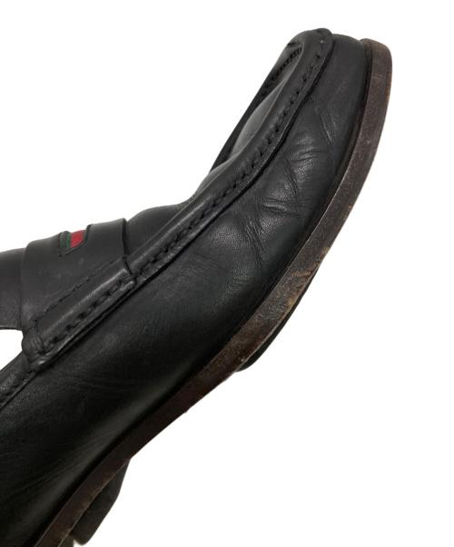 GUCCI（グッチ）GUCCI (グッチ) シェリーラインドレスシューズ ブラック サイズ:41の古着・服飾アイテム