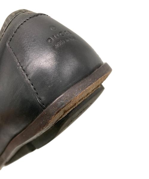 GUCCI（グッチ）GUCCI (グッチ) シェリーラインドレスシューズ ブラック サイズ:41の古着・服飾アイテム