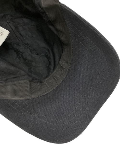 Dior（ディオール）Dior (ディオール) DIORチャームキャップ ブラック サイズ:XLの古着・服飾アイテム