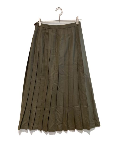 O'NEIL OF DUBLIN（オニールオブダブリン）O'NEIL OF DUBLIN (オニールオブダブリン) DARKMOSSロングスカート オリーブ サイズ:GB12の古着・服飾アイテム
