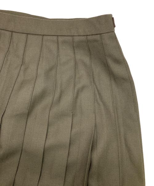 O'NEIL OF DUBLIN（オニールオブダブリン）O'NEIL OF DUBLIN (オニールオブダブリン) DARKMOSSロングスカート オリーブ サイズ:GB12の古着・服飾アイテム