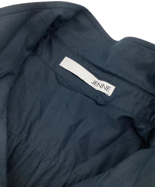 JENNE（ジェンヌ）JENNE (ジェンヌ) オードリールックエアリーワンピース ネイビー サイズ:Mの古着・服飾アイテム
